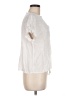 Hem & Thread White Short Sleeve Blouse Size M - photo 4