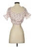 Majorelle Pink Short Sleeve Blouse Size S - photo 2