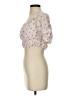 Majorelle Pink Short Sleeve Blouse Size S - photo 5