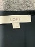 Ann Taylor LOFT 100% Polyester Black Long Sleeve Blouse Size L - photo 7