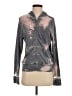 Monrow Silver Zip Up Hoodie Size XS - photo 1