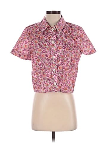 Liberty Art Fabrics for J.Crew Short Sleeve Button-Down Shirt (view 1)
