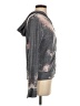 Monrow Silver Zip Up Hoodie Size XS - photo 4