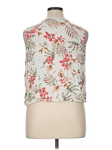 Skies Are Blue Sleeveless Blouse (view 2)