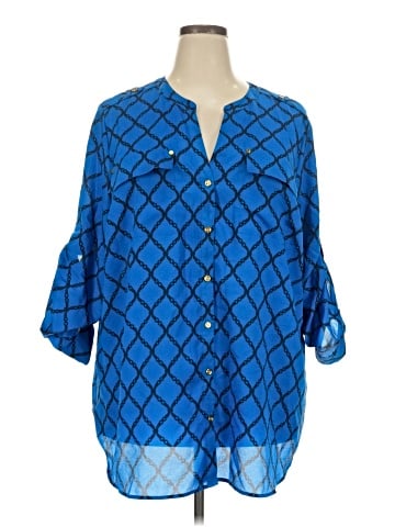 Charter Club 3/4 Sleeve Blouse (view 1)
