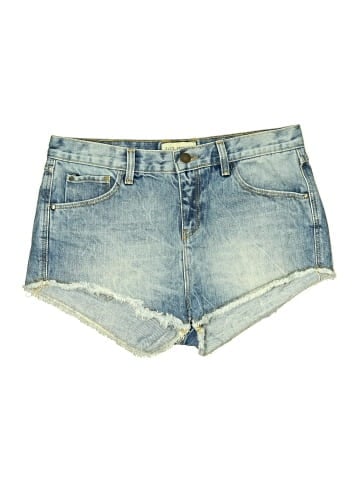Zara Basic Denim Shorts (view 1)