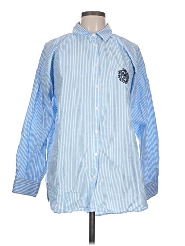 Ann Taylor LOFT Long Sleeve Button-Down Shirt (view 1)