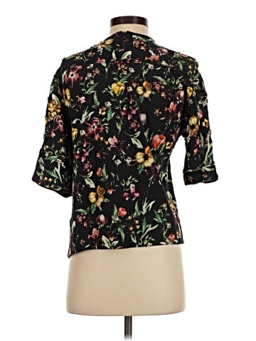 3.1 Phillip Lim 3/4 Sleeve Silk Top (view 2)