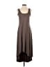 GAIAM Solid Brown Casual Dress Size S - photo 1