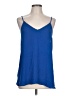 Ann Taylor LOFT 100% Rayon Blue Sleeveless Top Size L - photo 1