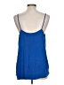 Ann Taylor LOFT 100% Rayon Blue Sleeveless Top Size L - photo 2