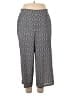 Max Studio Print Blue Casual Pants Size 1X - photo 1