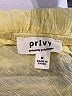 Privy Yellow 3/4 Sleeve Blouse Size M - photo 7