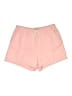 Everlane 100% Cotton Solid Pink Shorts Size XL - photo 1
