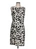 I.N. Studio Graphic Ivory Cocktail Dress Size 10 - photo 1