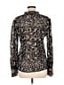 Antik Batik 100% Cotton Paisley Black Long Sleeve Blouse Size M - photo 2