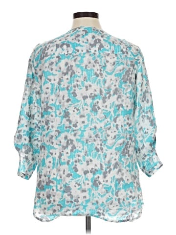 JM Collection 3/4 Sleeve Blouse (view 2)