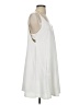 ABS Collection Solid White Casual Dress Size S - photo 4