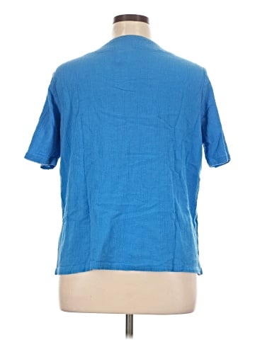 BEDFORD FAIR lifestyles Short Sleeve Henley (view 2)