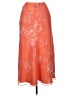 Coldwater Creek 100% Polyester Orange Casual Skirt Size 14 - photo 2