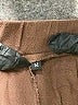 Unbranded Solid Brown Khaki Shorts Size M - photo 3