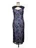 JS Collections 100% Polyester Blue Cocktail Dress Size 14 - photo 1