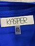Kasper Solid Blue Cocktail Dress Size 20 - photo 7