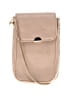 Madison West 100% Polyurethane Tan Crossbody Bag One size - photo 1