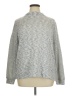 Lou & Grey Metallic Gray Turtleneck Sweater Size XL - photo 1