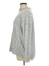 Lou & Grey Metallic Gray Turtleneck Sweater Size XL - photo 5