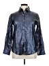 Lanhtropy 100% Linen Metallic Blue Long Sleeve Button-Down Shirt Size XL - photo 1