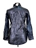 Lanhtropy 100% Linen Metallic Blue Long Sleeve Button-Down Shirt Size XL - photo 2