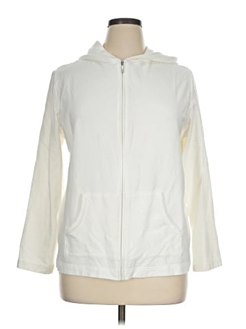 Karen Scott Sport Zip Up Hoodie (view 1)