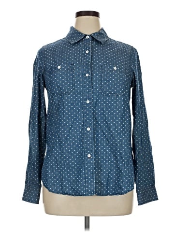 Love, Hanna Long Sleeve Button-Down Shirt (view 1)