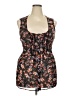 American Rag Cie 100% Polyester Black Sleeveless Blouse Size 2X - photo 1