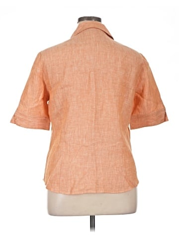 Lafayette 148 New York Short Sleeve Blouse (view 2)