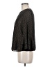 Kasper 100% Polyester Black 3/4 Sleeve Blouse Size L - photo 5