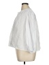 Free Assembly 100% Cotton White 3/4 Sleeve Button-Down Shirt Size XL - photo 5