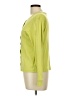 Sutton Studio 100% Cotton Green Long Sleeve Blouse Size L - photo 5