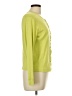 Sutton Studio 100% Cotton Green Long Sleeve Blouse Size L - photo 4