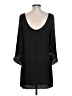 Milly Solid Black Casual Dress Size 10 - photo 2