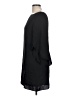 Milly Solid Black Casual Dress Size 10 - photo 5
