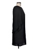 Milly Solid Black Casual Dress Size 10 - photo 4