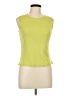 Sutton Studio 100% Cotton Green Sleeveless T-Shirt Size L - photo 1