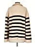 Stockholm Atelier & Other Stories Stripes Tan Pullover Sweater Size S - photo 2