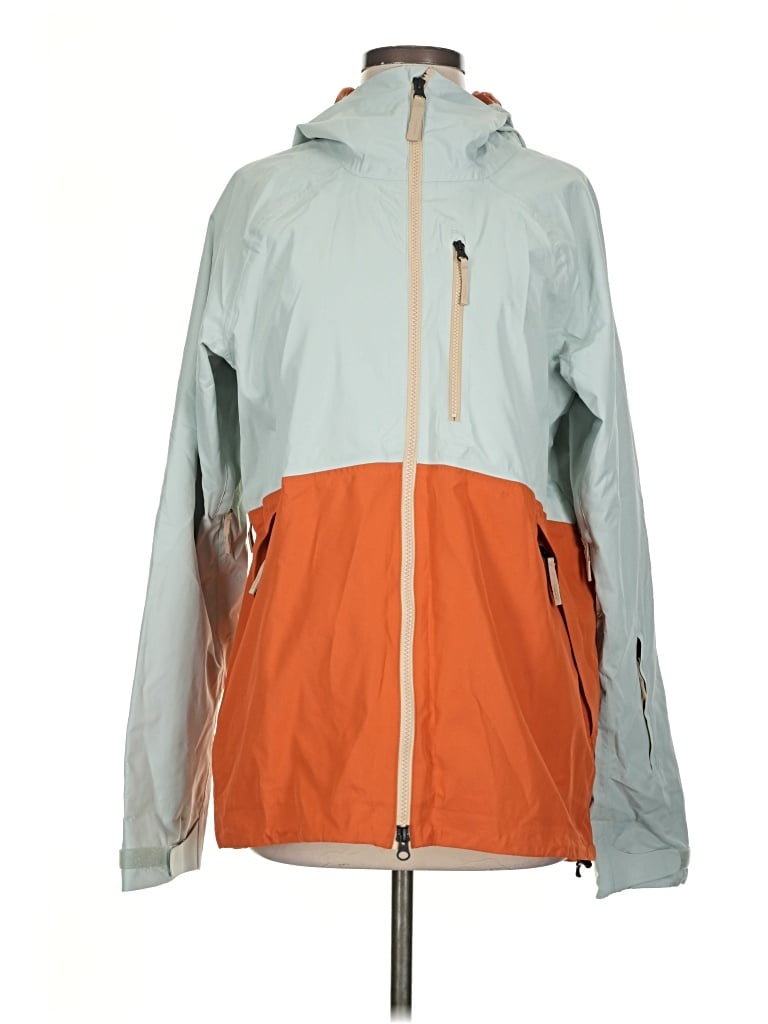Pre-owned Stoic Windbreaker Jacket In Orange