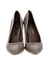 Donald J Pliner Houndstooth Gold Heels Size 6 - photo 2