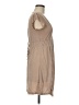 XCVI Solid Tan Casual Dress Size M - photo 4