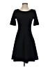 J.Crew Solid Black Casual Dress Size 0 - photo 1