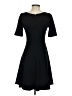 J.Crew Solid Black Casual Dress Size 0 - photo 2